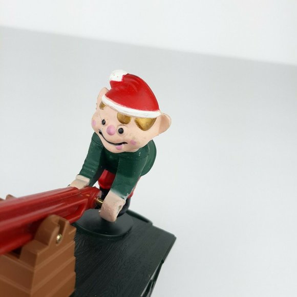 NorthPole Christmas Express Train Toy State Animated Elf Car 1993 Replacement - Picture 7 of 12